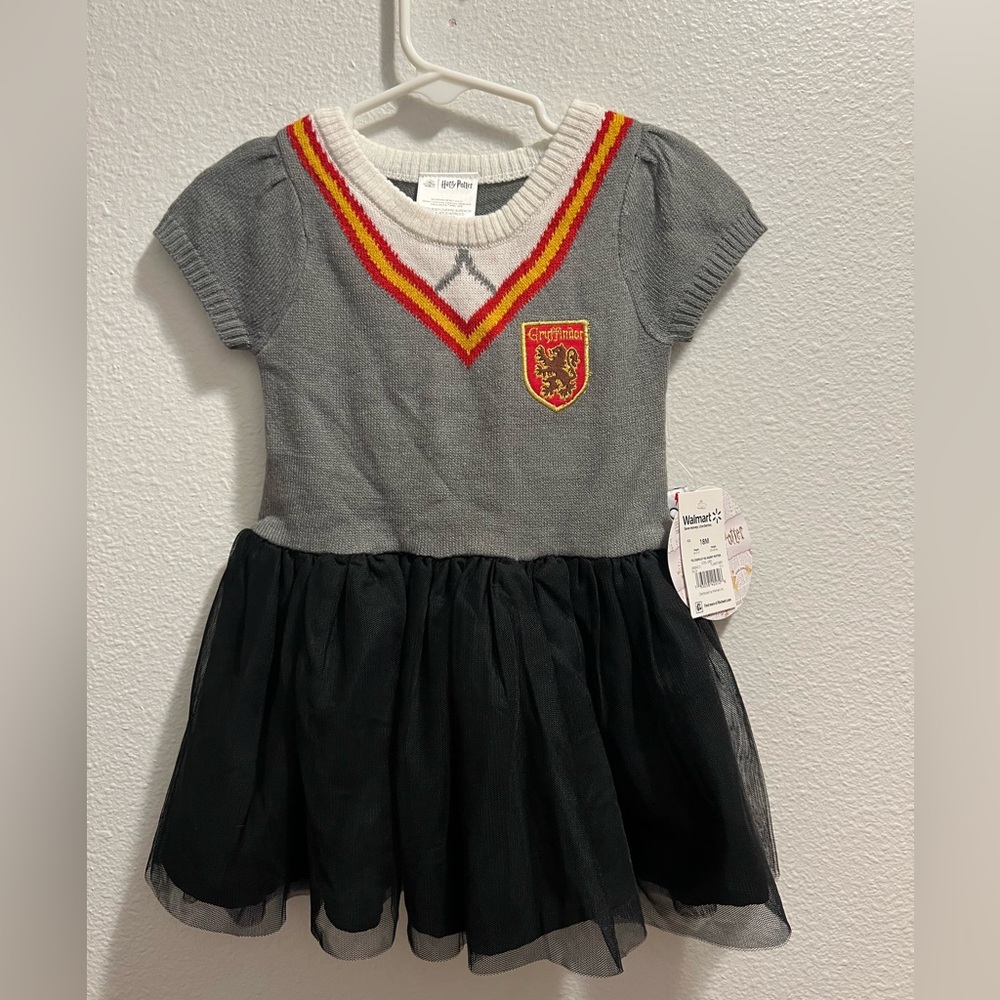 NWT Harry Potter sweater dress toddler halloween costume